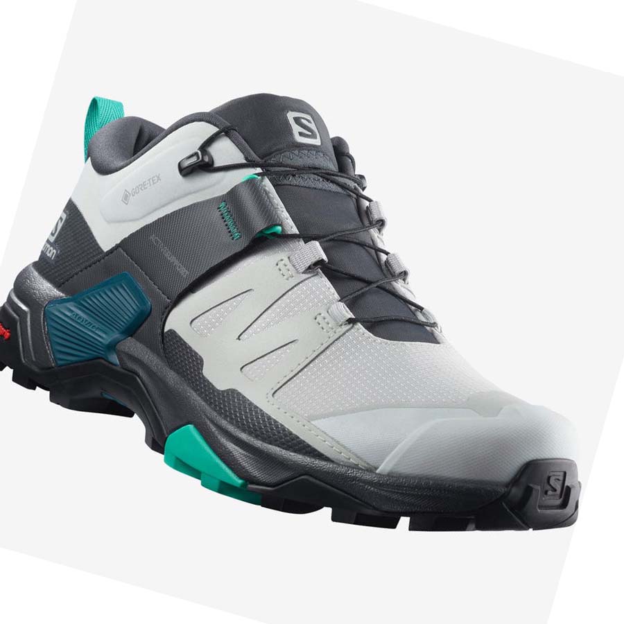 Salomon WoX ULTRA 4 GORE-TEX Túracipő Női Bézs | HU 2800JPQ